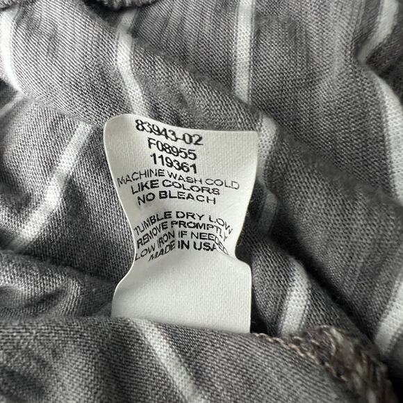 Michael Stars One Shoulder Women's Striped Flowy Top One Size - Picture 7 of 9